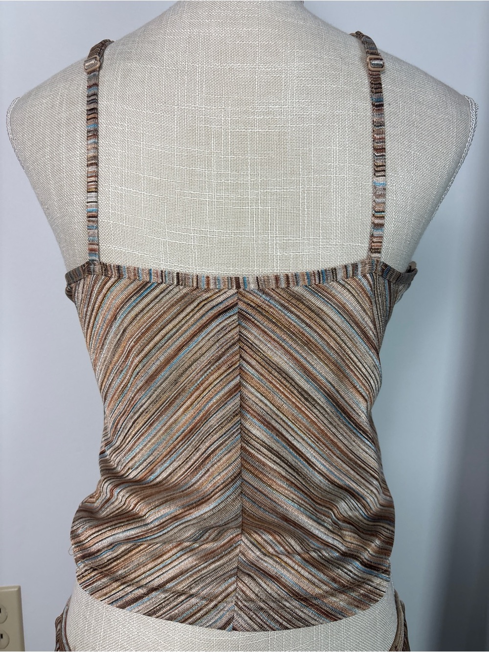 Vintage Express top and bottom 90’s set Striped skirt still has tags